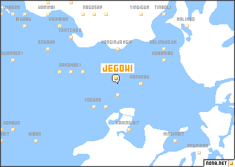 map of Jegowi