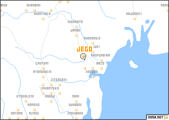 map of Jego