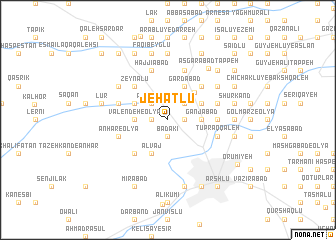 map of Jehatlū