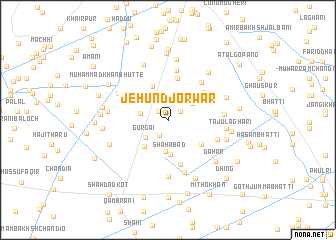 map of Jehund Jorwār