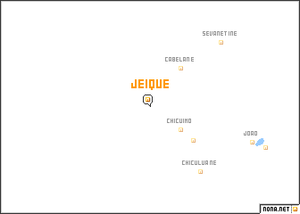 map of Jeique