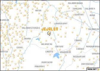 map of Jejalen