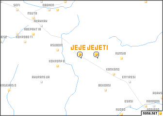 map of Jejeti