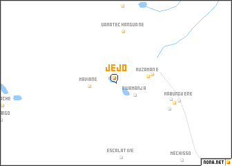 map of Jejo