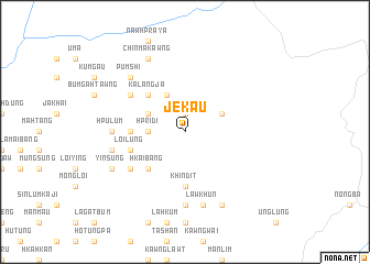 map of Jekau