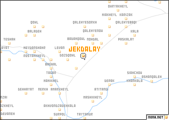 map of Jek Dalay