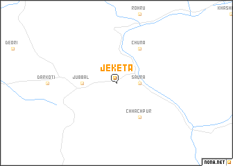 map of Jeketa