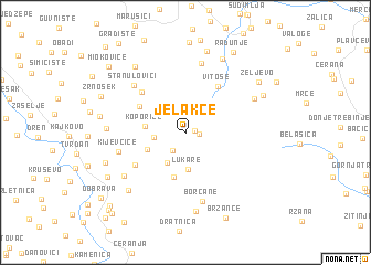 map of Jelakce