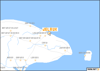 map of Jelauk