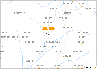 map of Jelbuk