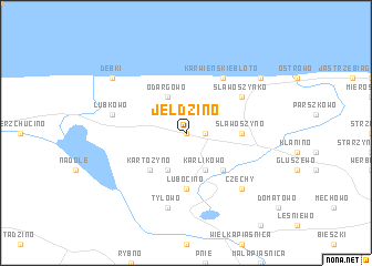 map of Jeldzino