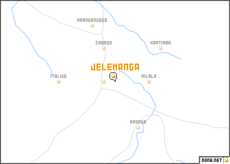 map of Jelemanga