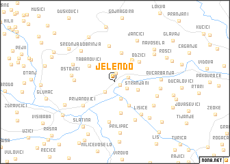 map of Jelen Do