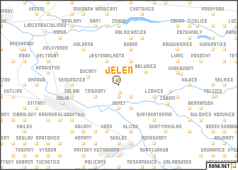 map of Jelen