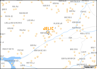 map of Jelić