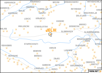 map of Jelik