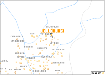 map of Jello Huasi