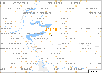 map of Jelna