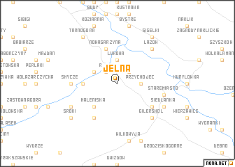 map of Jelna