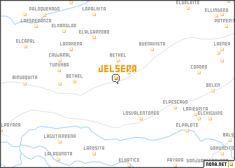 map of Jelsera