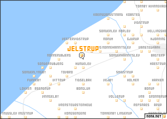 map of Jelstrup