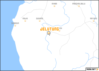 map of Jelutung