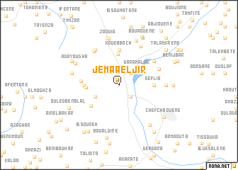 map of Jemaa el Jir