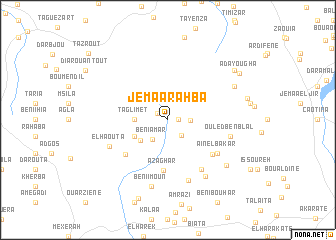 map of Jemaa Rahba