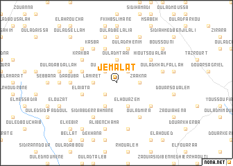 map of Jemalat