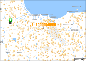 map of Jembaranduren