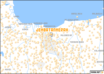 map of Jembatanmerah