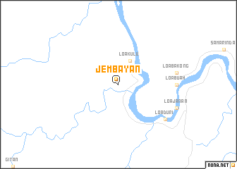 map of Jembayan