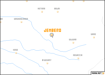 map of Jembero