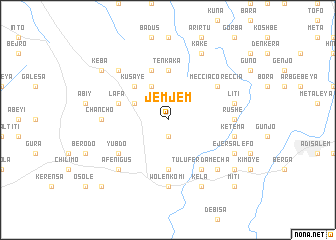 map of Jemjem