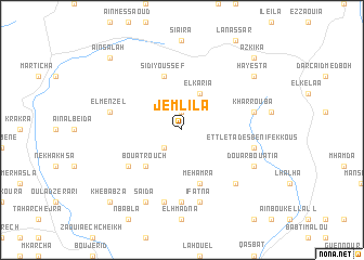 map of Jemlila