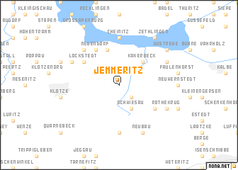 map of Jemmeritz