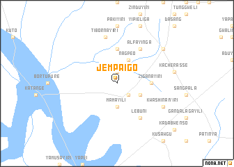 map of Jempaigo