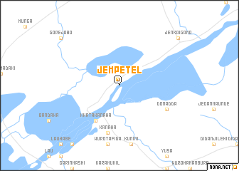map of Jem Petel