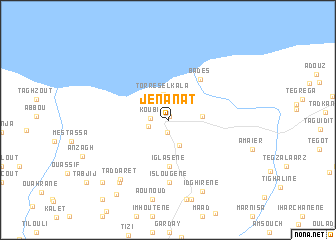 map of Jenanat