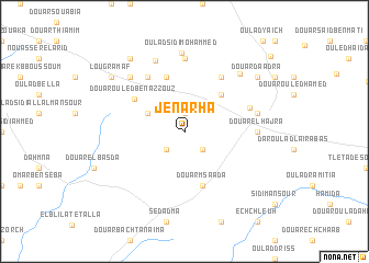 map of Jenarha