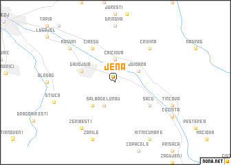 map of Jena