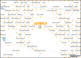 map of Jenbach