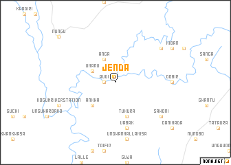 map of Jenda