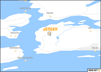 map of Jendem