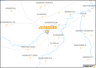 map of Jendouba