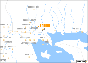 map of Jenené