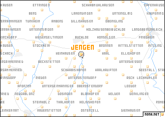 map of Jengen