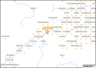 map of Jen-ho