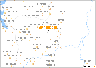 map of Jenipapo I