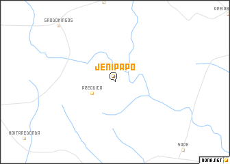 map of Jenipapo